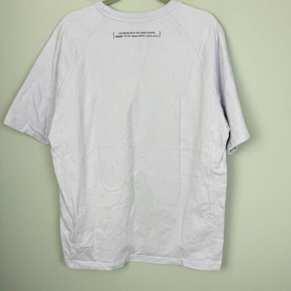 ADIDAS | Light Purple Crewneck Heavyweight Short Sleeve Tee Men’s Size X-Large - Picture 8 of 10